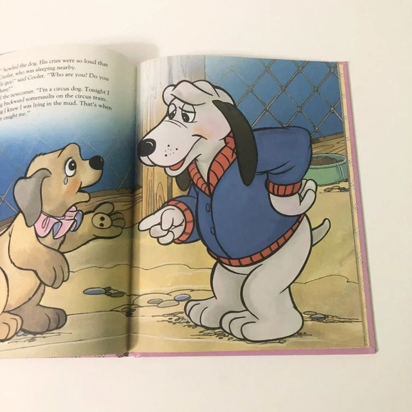 Vtg 1986 Pound Puppies Snowball the Wonder Dog  A Golden Book - Picture 13 of 16